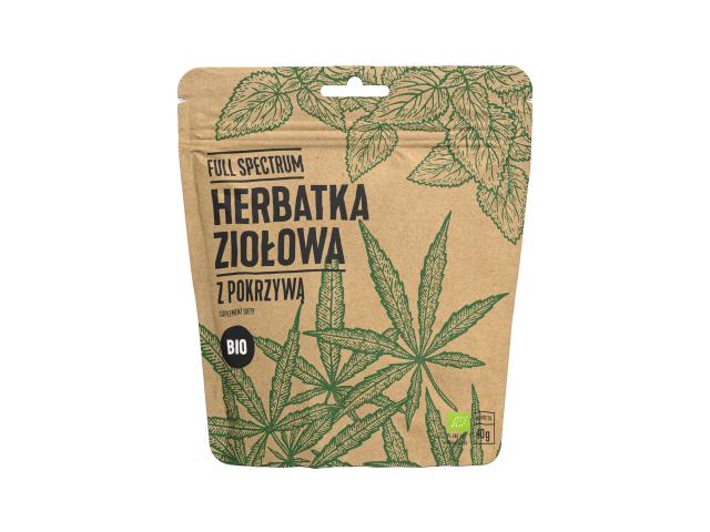 Full Spectrum Herbatka Konopna Z Pokrzywą Bio interakcje ulotka herbata  40 g