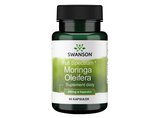 Full Spectrum Moringa Oleifera interakcje ulotka kapsułki  60 szt.