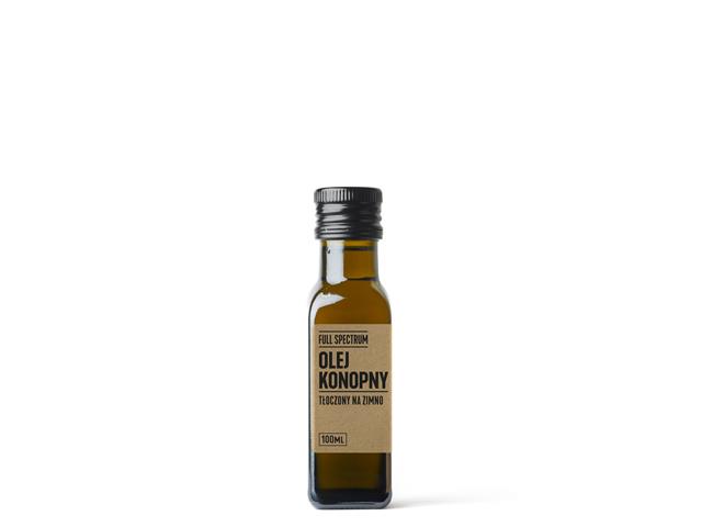 Full Spectrum Olej Konopny tłoczony na zimno interakcje ulotka olej - 100 ml