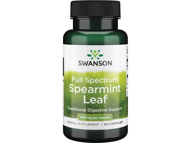 Full Spectrum Spearmint Leaf interakcje ulotka kapsułki 400 mg 60 kaps.