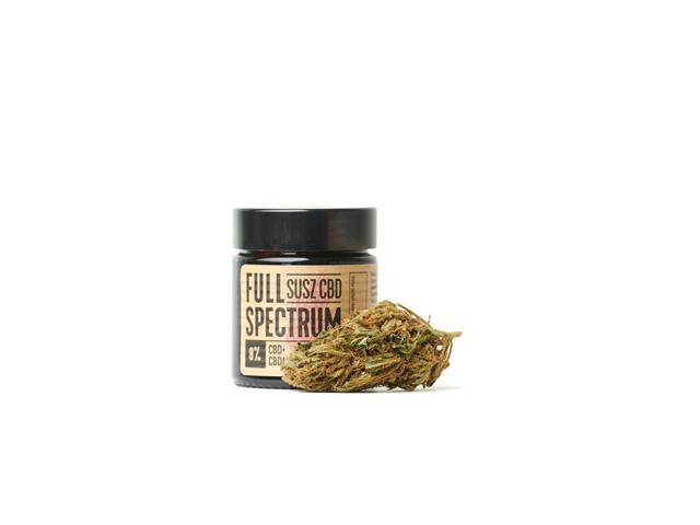 FULL SPECTRUM Susz CBD Budda Cherry 8% interakcje ulotka susz - 1 g (słoik)