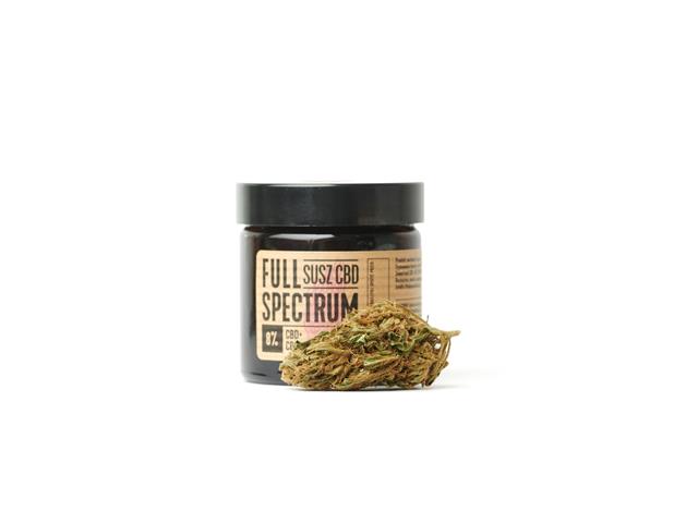 FULL SPECTRUM susz CBD Budda Cherry 8% interakcje ulotka susz - 3 g