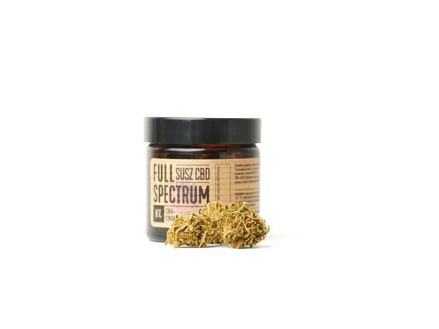 Full Spectrum susz CBG Monk 9% interakcje ulotka susz - 3 g