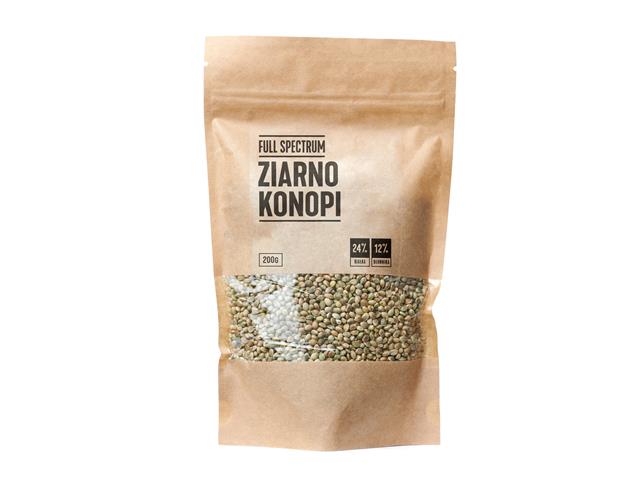 FULL SPECTRUM ZIARNO KONOPI interakcje ulotka nasiona - 200 g