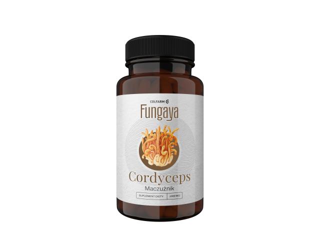 Fungaya Cordyceps interakcje ulotka kapsułki twarde - 60 kaps.