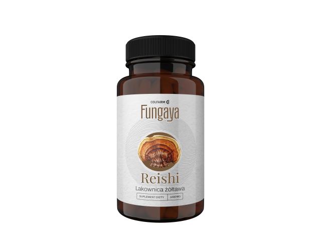 Fungaya Reishi interakcje ulotka kapsułki - 60 kaps.