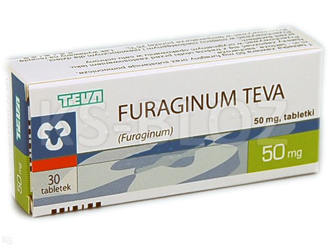 Furaginum Teva interakcje ulotka tabletki 0,05 g 30 tabl.