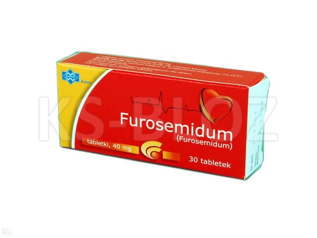 Furosemidum Polfarmex interakcje ulotka tabletki 40 mg 30 tabl. | blister