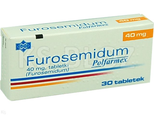 Furosemidum Polfarmex interakcje ulotka tabletki 40 mg 30 tabl.