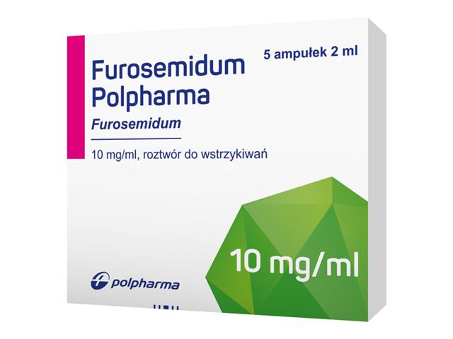 Furosemidum Polpharma interakcje ulotka roztwór do wstrzykiwań 10 mg/ml 