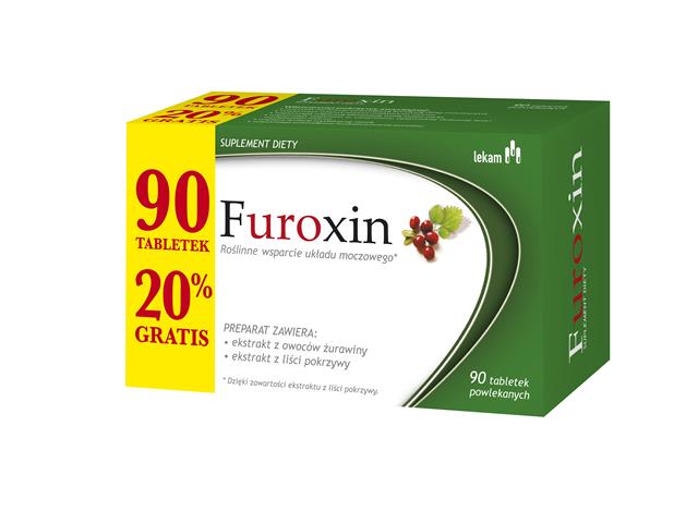 Furoxin interakcje ulotka tabletki powlekane  90 tabl.