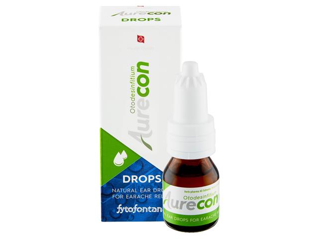 Fytofontana Aurecon Drops Krople do uszu interakcje ulotka   10 ml