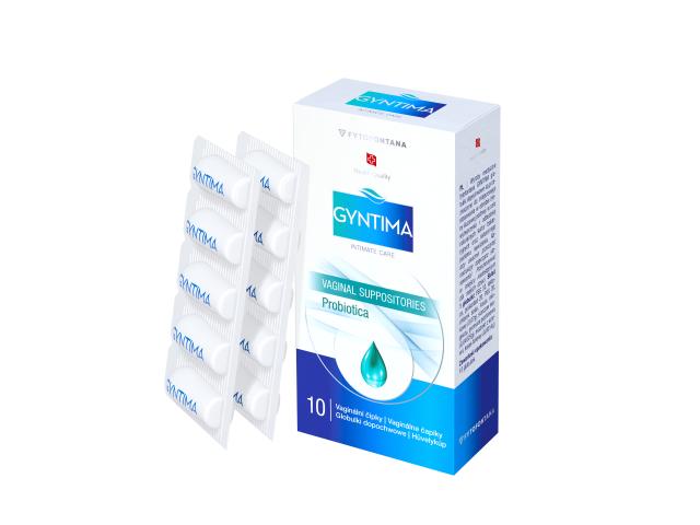 Fytofontana Gyntima Probiotica interakcje ulotka globulki dopochwowe - 10 szt.