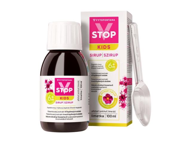 Fytofontana V-Stop Kids Syrop 6 m+ interakcje ulotka syrop - 100 ml