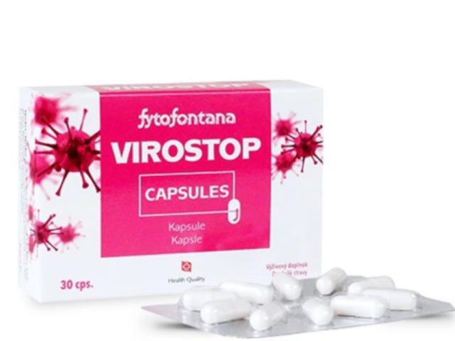 FYTOFONTANA VIROSTOP interakcje ulotka kapsułki żelatynowe twarde - 30 kaps. (pudeł.)