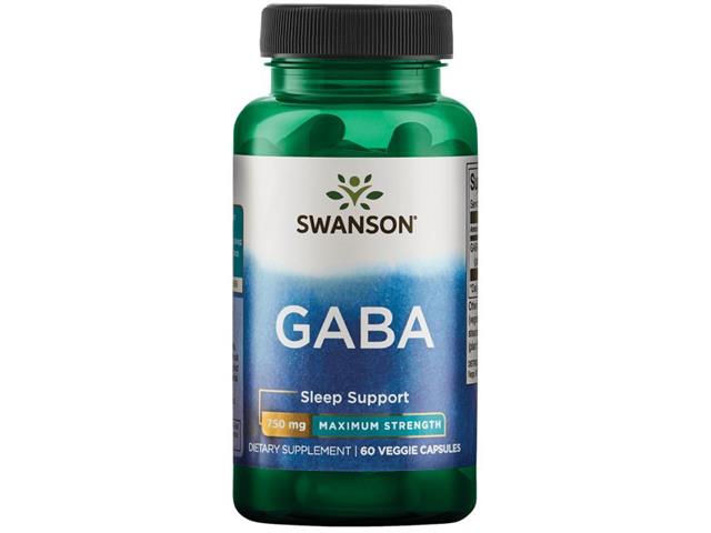 GABA forte (kwas gamma aminomasłowy) interakcje ulotka kaps. 750 mg 60 kaps.