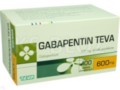 Gabapentin Teva interakcje ulotka tabletki powlekane 600 mg 100 tabl.
