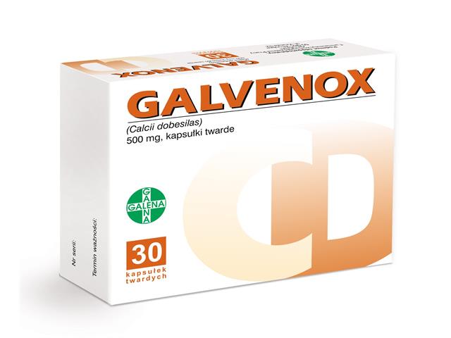 Galvenox interakcje ulotka kapsułki twarde 500 mg 30 kaps. | (3 blist. po 10 kaps.)