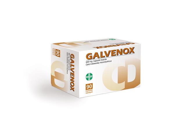 Galvenox interakcje ulotka kapsułki twarde 500 mg 