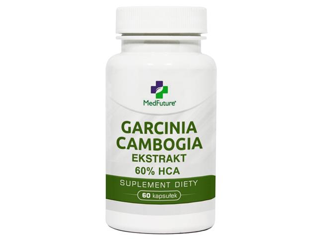 Garcinia Cambogia extract 60% HCA interakcje ulotka kapsułki  60 kaps.