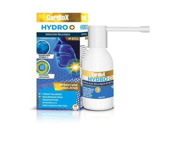 Gardlox Hydro+ interakcje ulotka płyn  30 ml