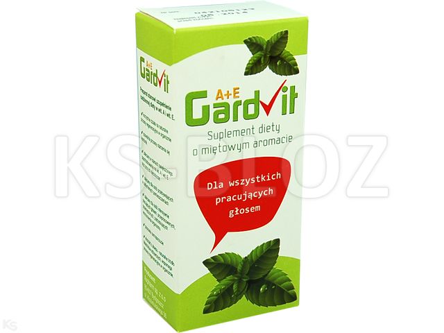 Gardvit A+E Spray na suche gardło interakcje ulotka aerozol  30 ml | microspray