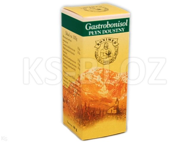 Gastrobonisol interakcje ulotka płyn doustny  40 g