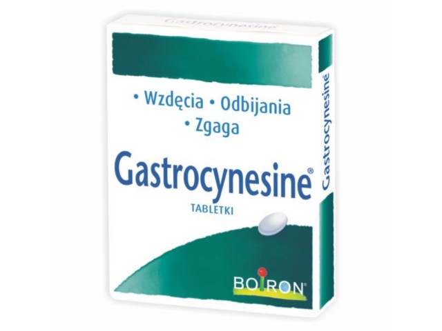 Gastrocynesine interakcje ulotka tabl. - 60 tabl.