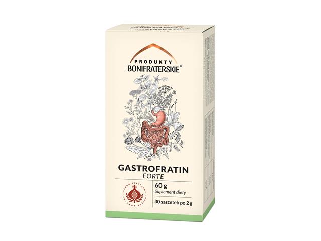Gastrofratin Forte interakcje ulotka zioła do zaparzania w saszetkach  30 sasz. | 60 g