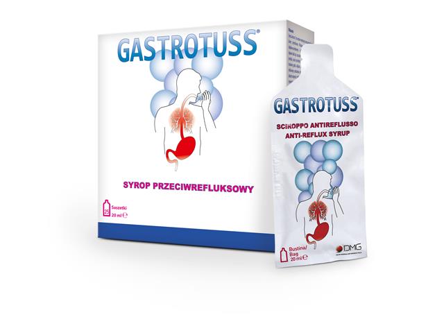 Gastrotuss interakcje ulotka syrop - 25 sasz. po 20 ml