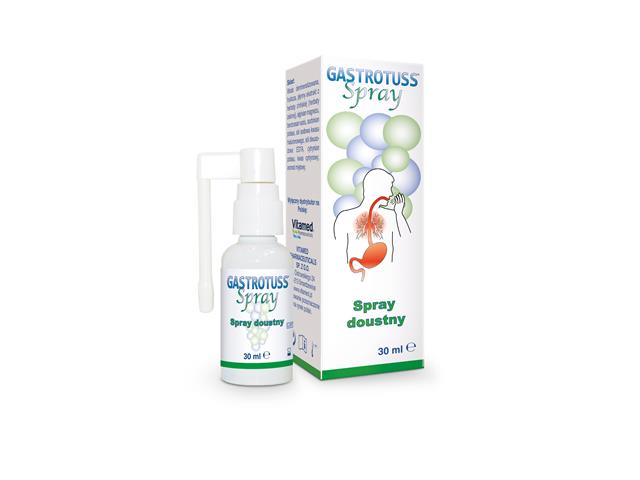 Gastrotuss Spray doustny interakcje ulotka spray do ust  30 ml