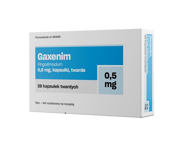 Gaxenim interakcje ulotka kapsułki twarde 500 mcg 28 kaps. | 2 blist.po 14 szt.