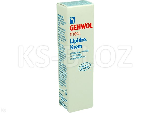 Gehwol Lipidro Krem do stóp silnie nawilżający interakcje ulotka   20 ml