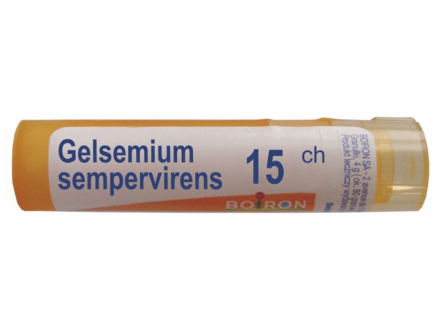 Gelsemium Sempervirens 15 CH interakcje ulotka granulki  4 g