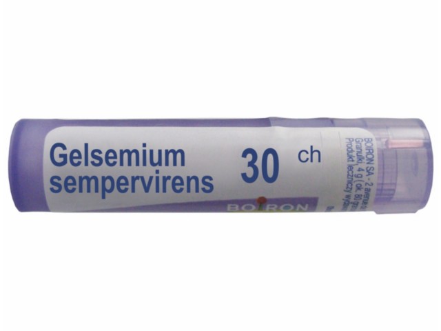 Gelsemium Sempervirens 30 CH interakcje ulotka granulki - 4 g