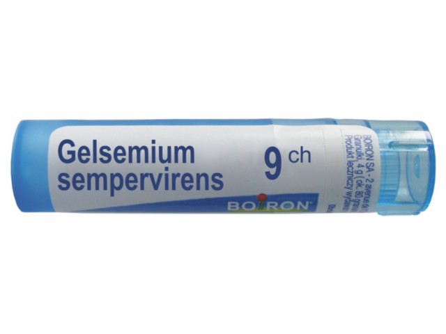 Gelsemium Sempervirens 9 CH interakcje ulotka granulki  4 g