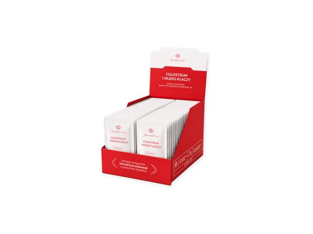 Genactiv Colostrum I Mleko Klaczy display interakcje ulotka proszek  100 sasz. po 2 g