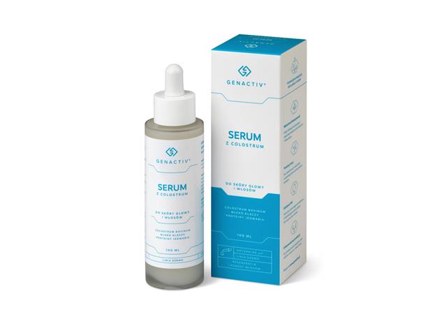 Genactiv Serum z colostrum interakcje ulotka   100 ml