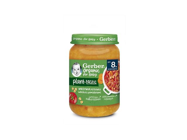 Gerber Warzywna Potrawka włoska z pomidorami interakcje ulotka obiad - 190 g