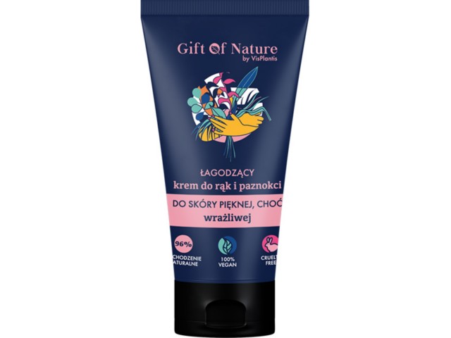 Gift Of Nature By Vis Plantis Krem do rąk i paznokci do skóry pięknej, choć wrażliwej interakcje ulotka krem - 50 ml