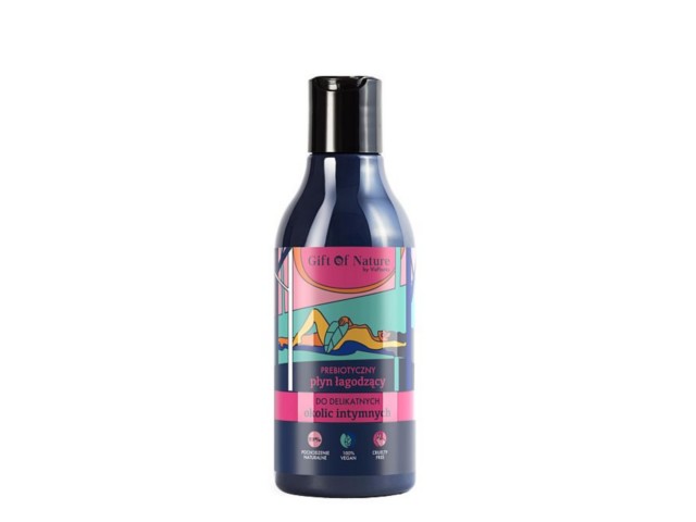 Gift Of Nature By Vis Plantis Płyn do delikatnych okolic intymnych łagodzący prebiotyczny interakcje ulotka płyn - 300 ml