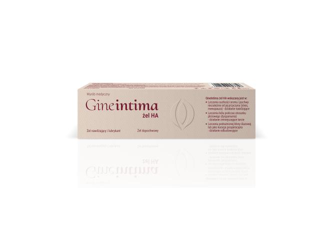 Gineintima HA Żel interakcje ulotka żel dopochwowy - 40 ml