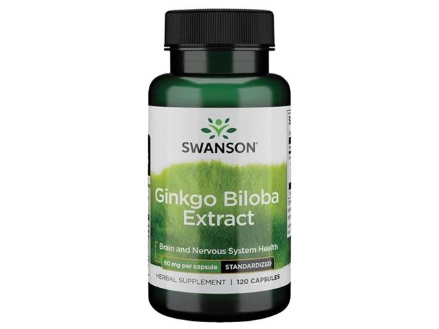 Ginkgo Biloba ekstrakt GinkgoSelect interakcje ulotka kapsułki  120 kaps.