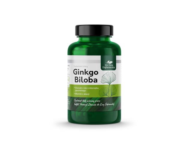 Ginkgo Biloba interakcje ulotka kapsułki - 60 kaps.