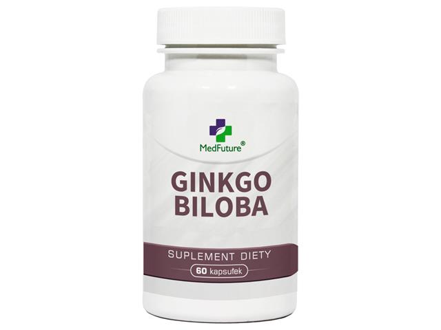 Ginkgo Biloba interakcje ulotka kapsułki  60 kaps.