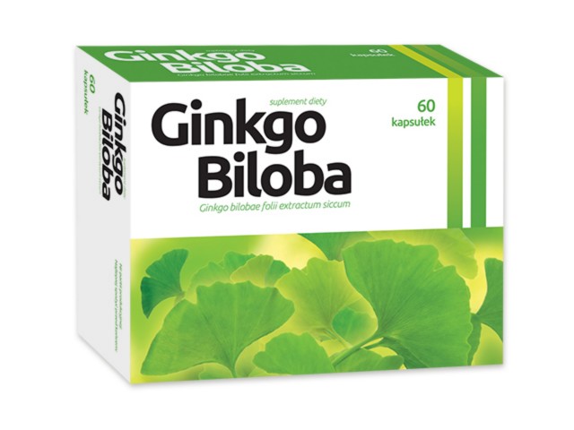 Ginkgo Biloba interakcje ulotka kapsułki  60 kaps.