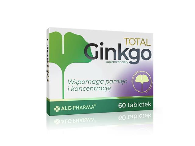 Ginkgo Total interakcje ulotka tabletki  60 tabl.