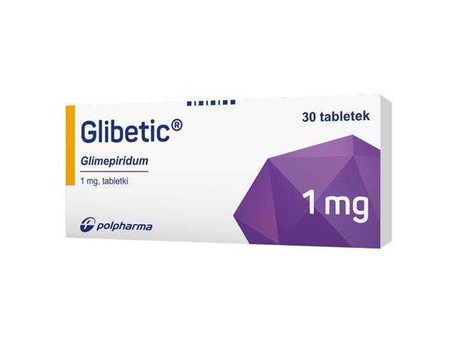 Glibetic 1 mg interakcje ulotka tabletki 1 mg 