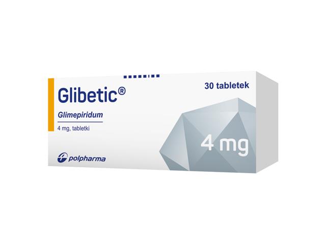 Glibetic 4 mg interakcje ulotka tabletki 4 mg 30 tabl. | 3 blist.po 10 szt.
