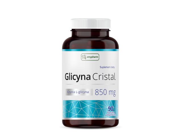 Glicyna Cristal interakcje ulotka kapsułki twarde 90 kaps.